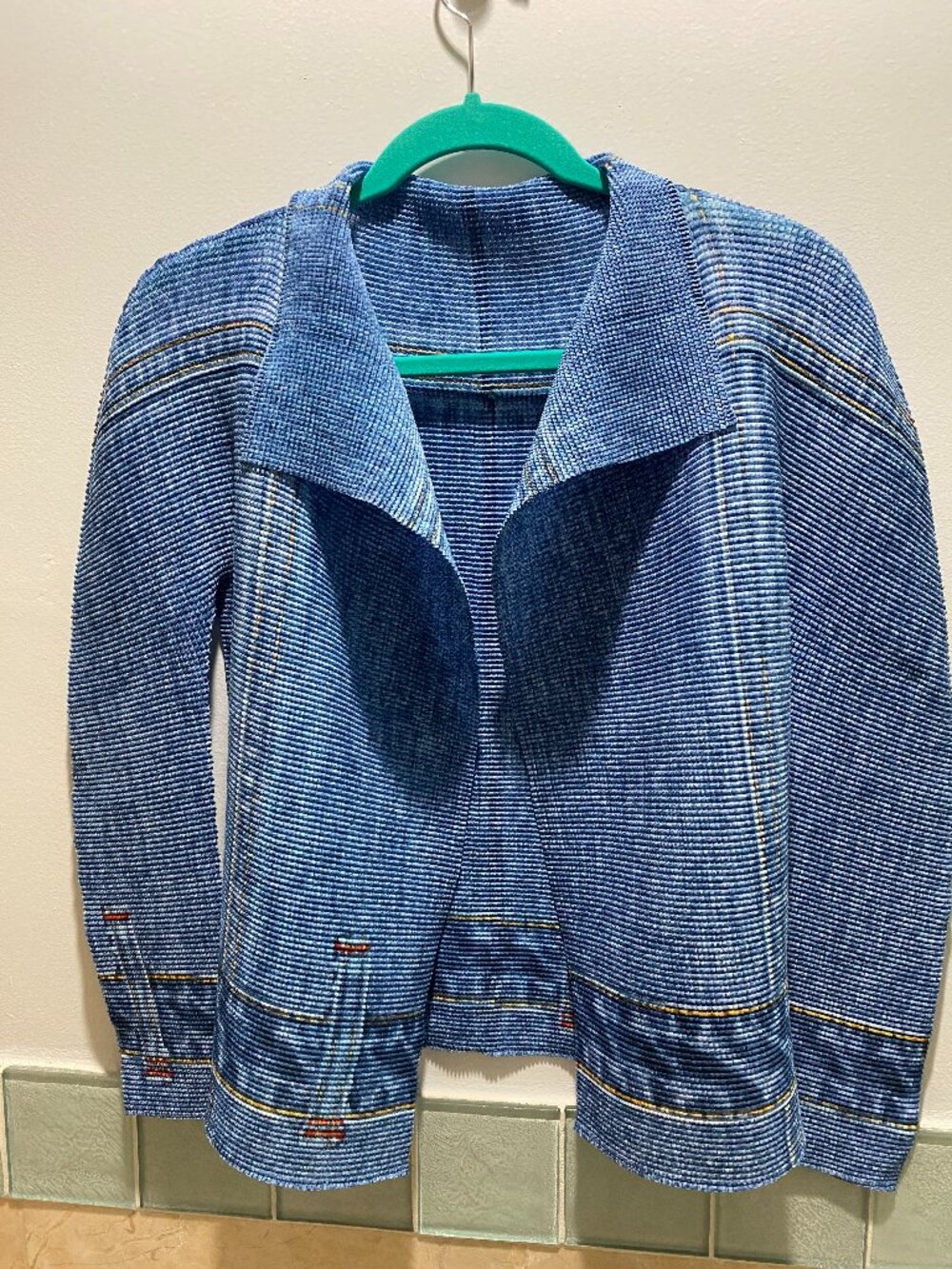 Issey Miyake rare and unique design - "denim" jacket; Excellent condition